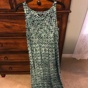 XL Maxi dress from Kohl’s, chaps brand.  Worn once